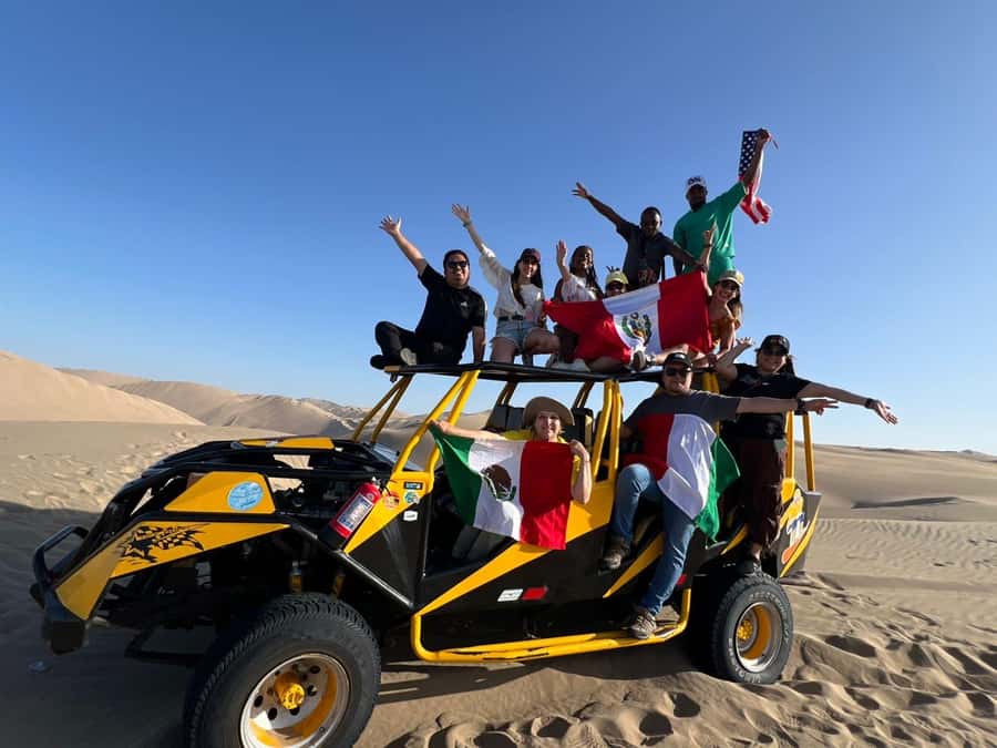 From Lima: Day trip to Paracas, Ica and Oasis Huacachina - The Ballestas Islands boat ride begins at Paracas