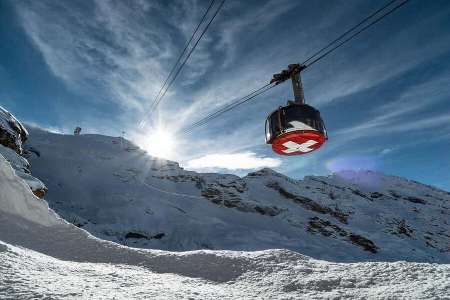 From Lucerne: Mount Titlis Day Trip with Cable Car Ride - Engelberg and the 45-minute climb to Titlis