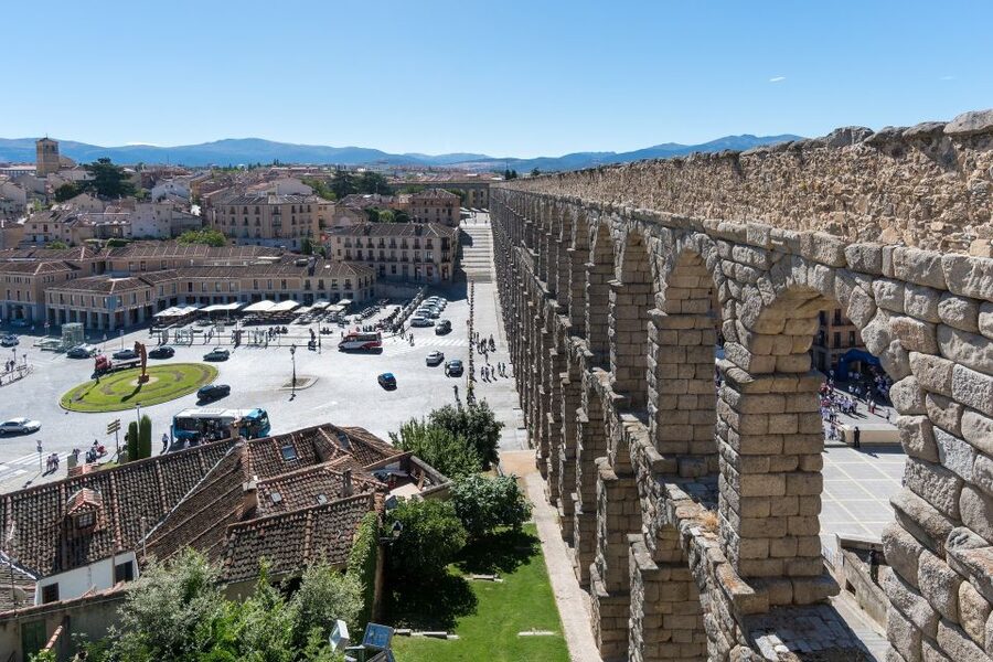 From Madrid: Segovia & Avila Day Trip with Optional Tickets - Transport, walking, and the nine-hour schedule