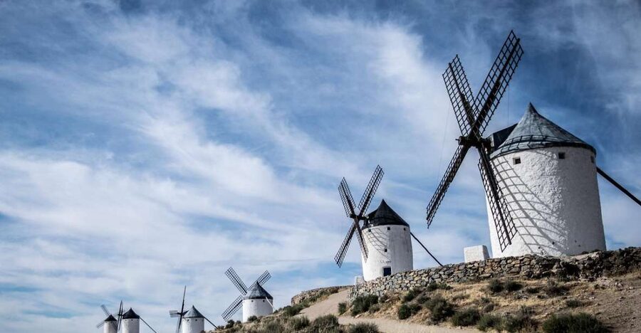 From Madrid: Toledo, Windmills & Alcala de Henares Day Trip - Consuegra: Don Quixote among the windmills