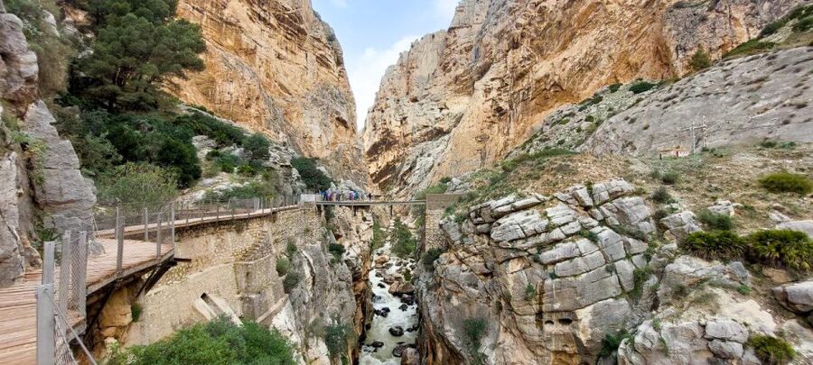 From Málaga: Caminito del Rey Guided Day Trip - From Málaga to the gorge by coach