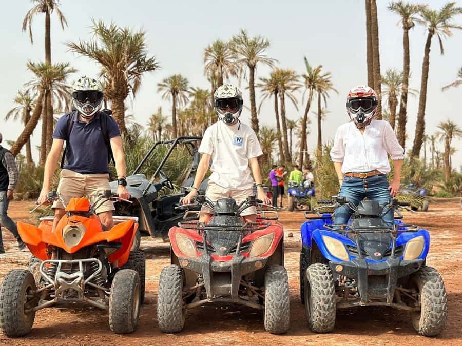 From Marrakech: Aqua Karting & Quad Bike Half-Day Trip - Mint tea in a Moroccan setting