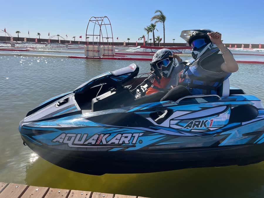 From Marrakech: Aqua Karting & Quad Bike Half-Day Trip - Quad biking through Palmeraie’s palm groves