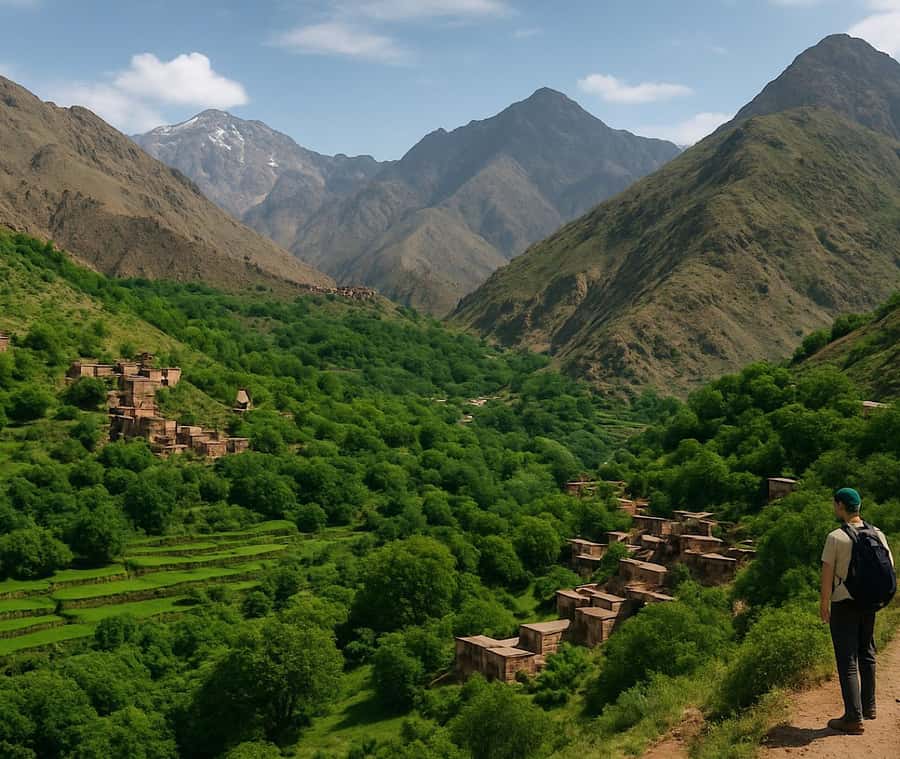From Marrakech: Atlas Mountains Day Trip with Camel Ride - Lunch in Ait Souka, with time to slow down