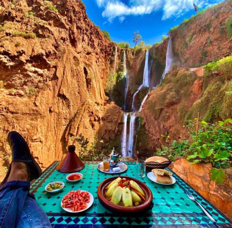 From Marrakech:Ouzoud Waterfalls Day Trip with Boat Tour - The long morning drive from Marrakech