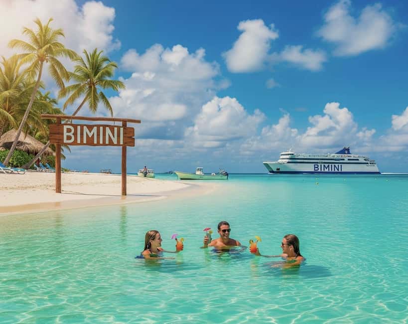 From Miami: Bimini or Grand Bahama Day Trip by Ferry - Port Everglades check-in and the morning ferry
