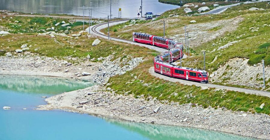 From Milan: Bernina Train and St. Moritz Day Trip - The road to Tirano and the Valtellina