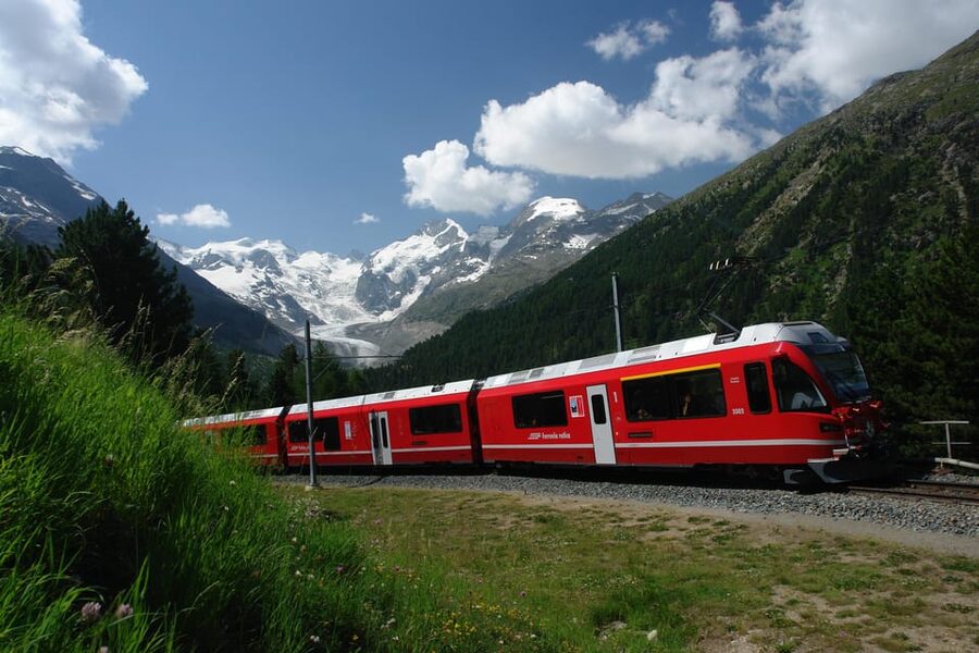 From Milan: Bernina Train Day Trip to Tirano & St. Moritz - St. Moritz, a polished Alpine resort