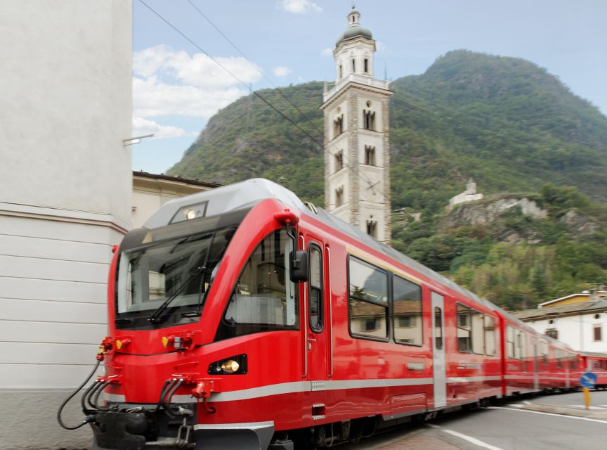 From Milan: St Moritz & Alps Day Trip with Bernina Red Train - What the $104 price really covers
