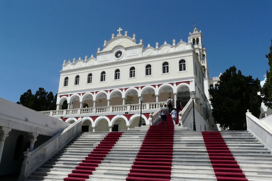 From Mykonos: Full-Day Trip to Tinos Island - Panagia Evangelistria, Tinos’s spiritual center
