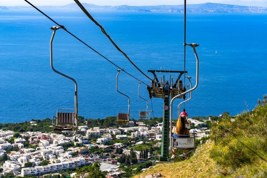 From Naples: Capri, Anacapri, and Blue Grotto Full-Day Trip - Meeting at Molo Beverello before the fast ferry