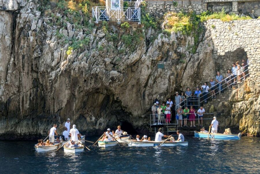 From Naples: Capri, Anacapri, and Blue Grotto Full-Day Trip - Lunch without a fixed restaurant