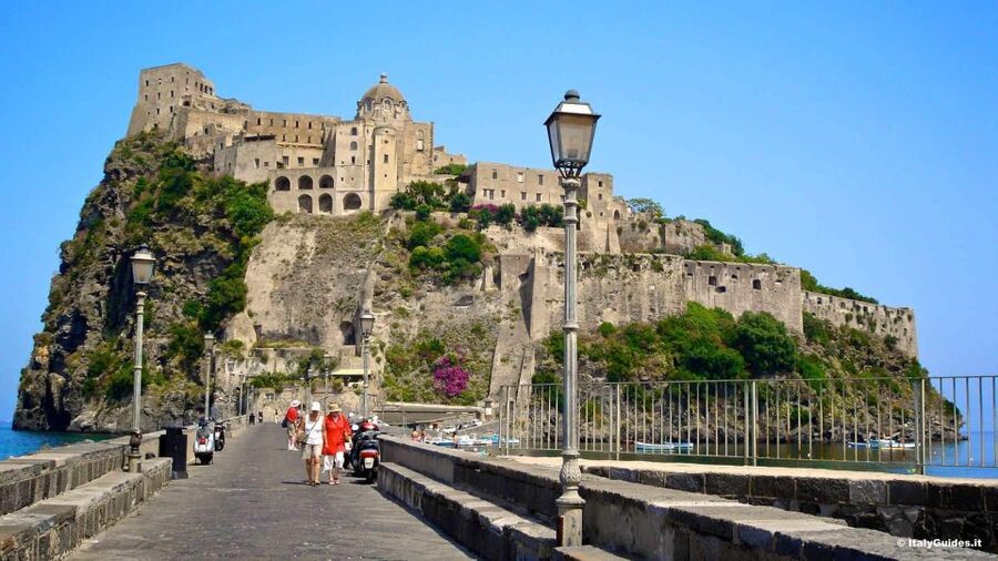 From Naples: Ischia Day Trip with Ferry Tickets and Lunch - Aragonese Castle and the changing bridge