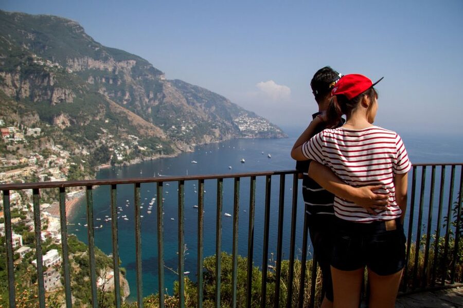From Naples: Pompeii & Amalfi Coast Full-Day Trip - One and a half hours in Amalfi