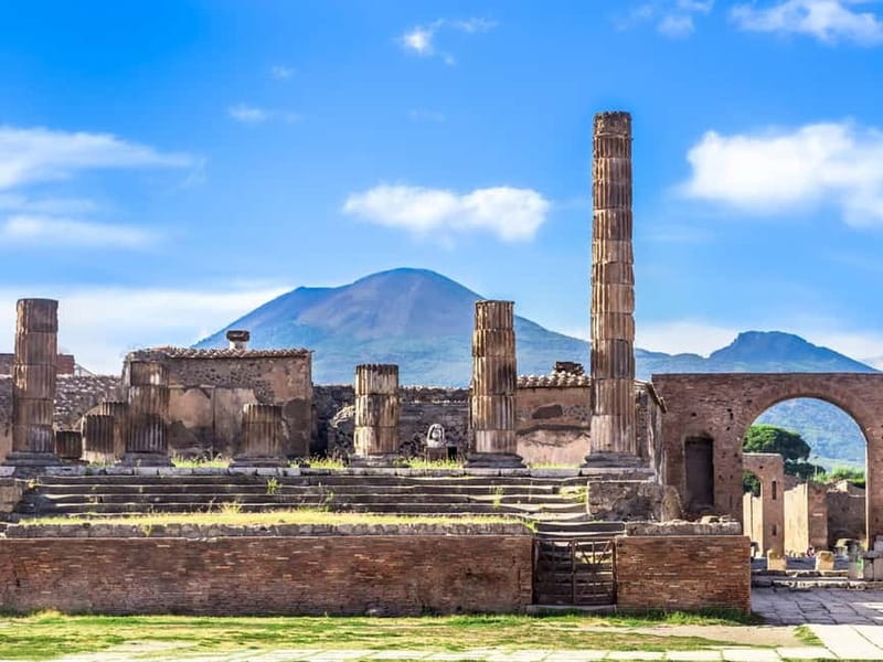From Naples Port: Pompeii and Mt. Vesuvius Day Trip - Walking up Mount Vesuvius to the crater rim