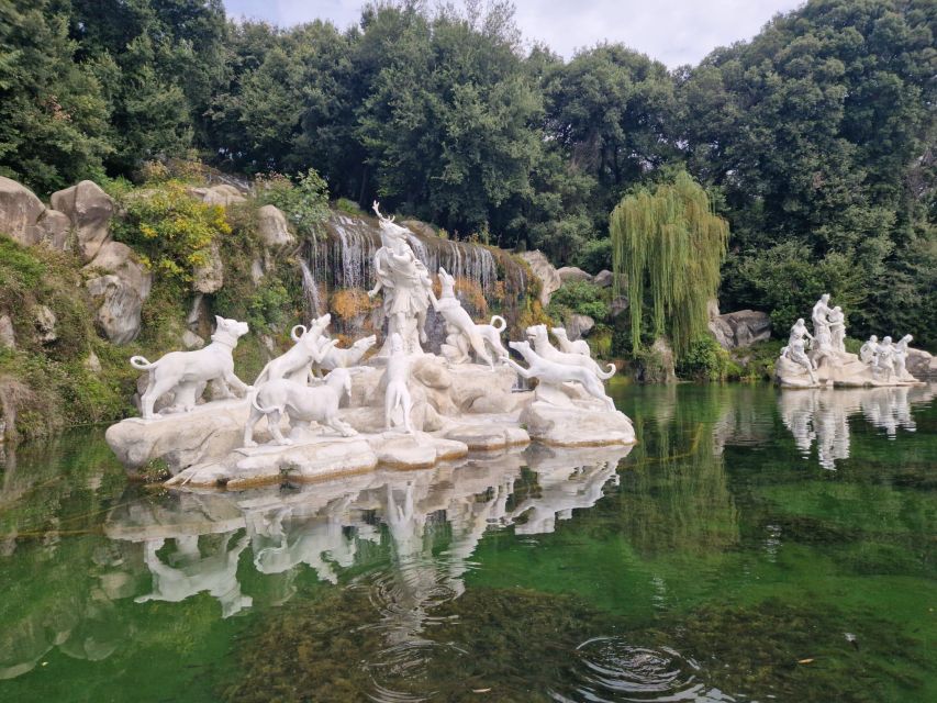 From Naples: Royal Palace of Caserta Half-Day Trip - Walking the huge gardens