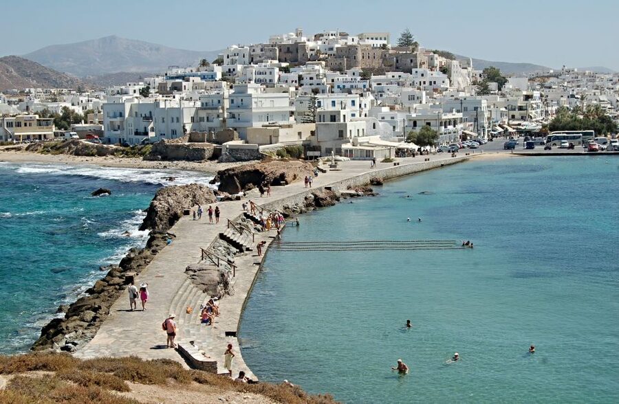From Naxos: Mykonos Full-Day Trip - Leaving Naxos from the small port