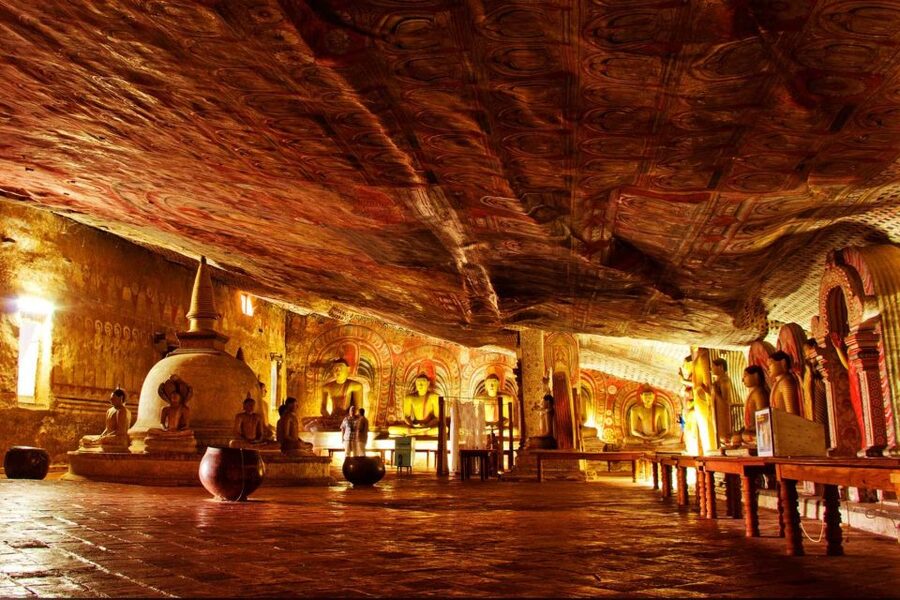 From Negombo: Sigiriya and Dambulla Day Trip and Safari - Lunch and the choice between village life and convenience
