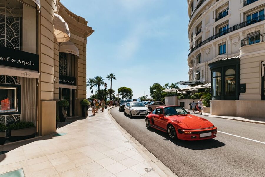 From Nice: Eze, Monaco, & Monte-Carlo Half-Day Trip - From the harbor to Casino Square