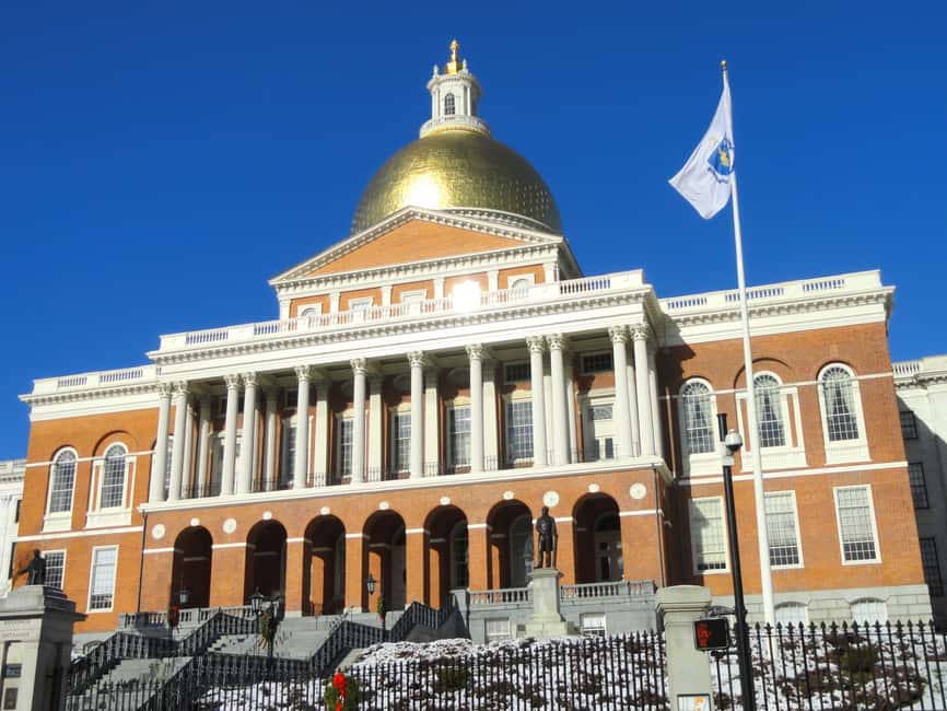 From NYC/New Jersey: Boston City & Harvard Guided Day Trip - Copley Square starts the Boston sightseeing