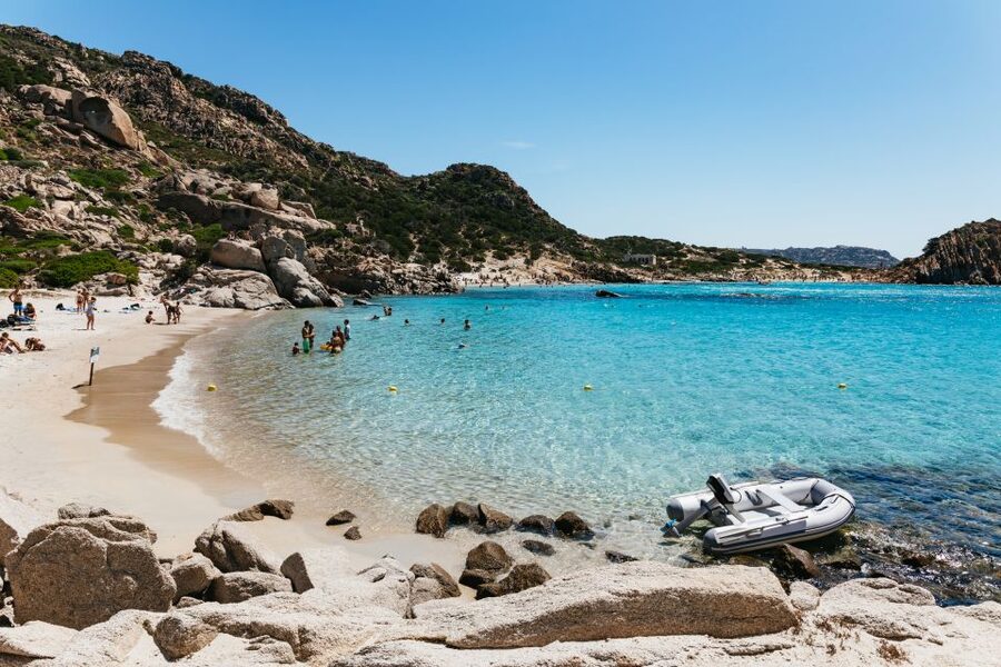 From Palau: La Maddalena Islands Full-Day Trip by Boat - Choosing between Cala Coticcio and La Maddalena town