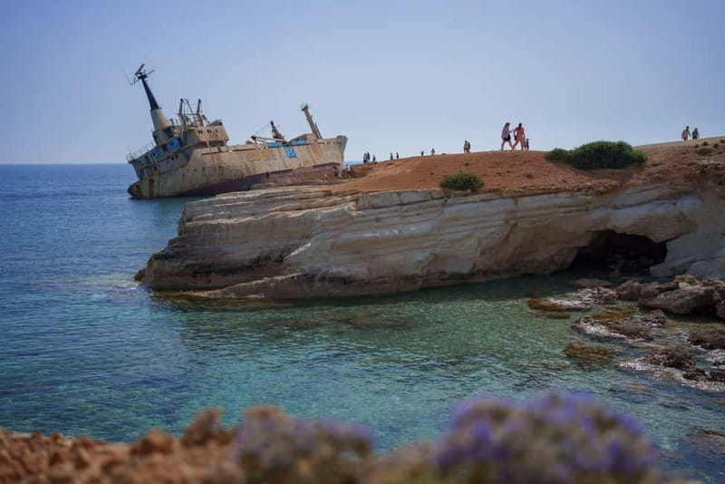 From Paphos: Blue Lagoon and Baths of Aphrodite Day Trip - The Blue Lagoon by boat