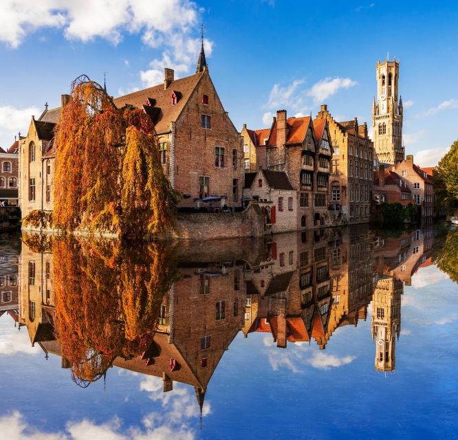 From Paris: Day Trip to the Enchanting Brussels and Bruges - Grand Place, Manneken Pis, and a fast city center tour