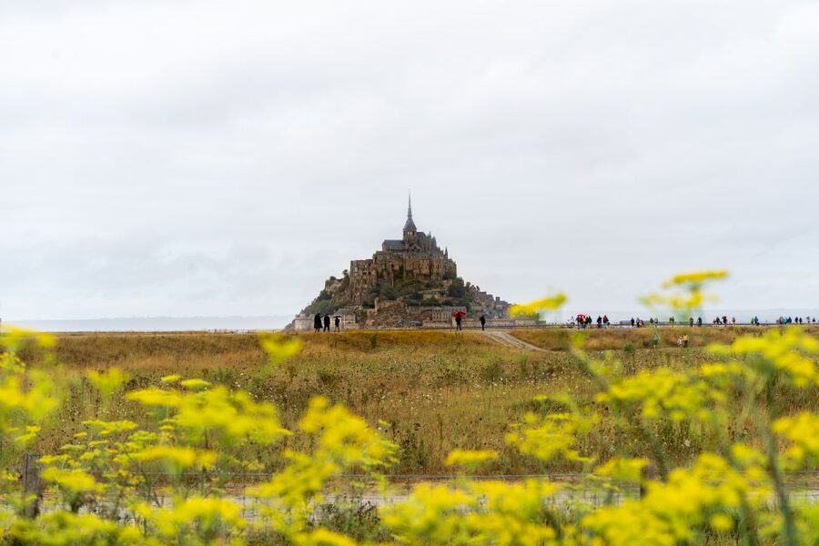 From Paris: Mont Saint Michel Day Trip with a Guide - The first look at the island and its medieval streets