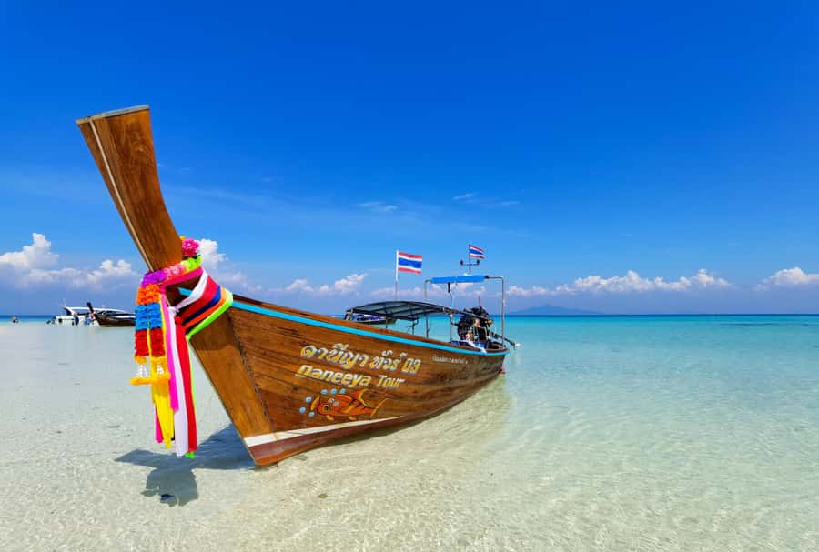 From Phuket: Day Trip to Phi Phi with Private Longtail Tour - Phi Phi Don before the boat tour