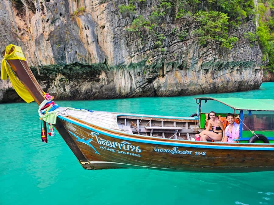 From Phuket: Day Trip to Phi Phi with Private Longtail Tour - Four hours around the Phi Phi Islands