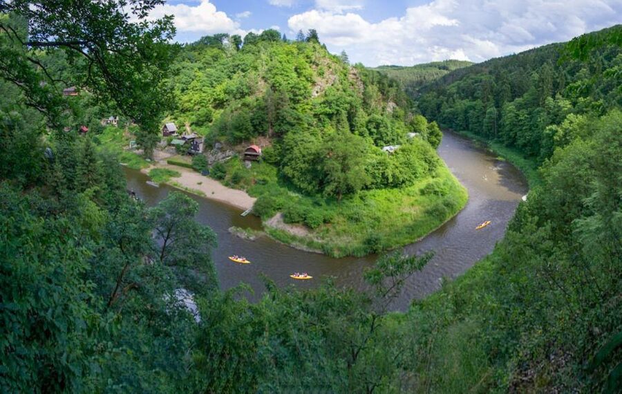 From Prague: Sazava River Canoe Day Trip for All Levels - Your first strokes on calm water
