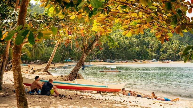 From Puerto Princesa: Port Barton & Island Hopping Day Trip - Exotic or Maxima Island for sand and swimming