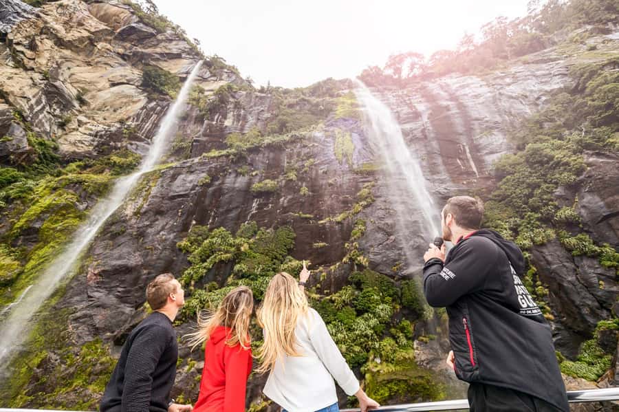 From Queenstown: Milford Sound Day Trip on Premium Coach - Two hours on the Milford Sound Nature Cruise