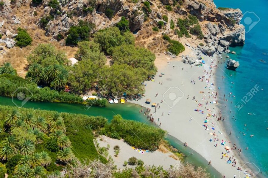 From Rethymno/Chania: Day Trip to Preveli Palm Beach - Kourtaliotiko Gorge and the return route