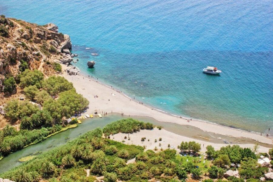 From Rethymno: Preveli Palm Beach and Kourtaliotiko Day Trip - Free Time at Damnoni, and the Question of Plakias