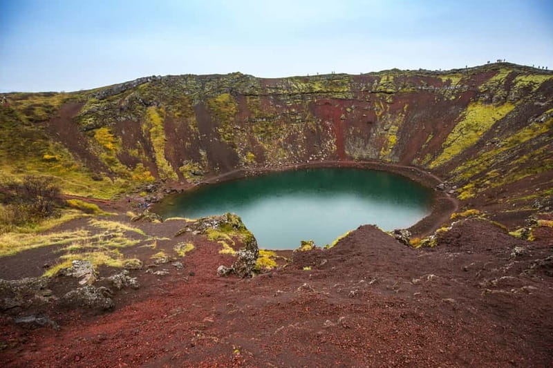 From Reykjavik: Small Group Golden Circle Day Trip - Kerid crater and the blue-green lake