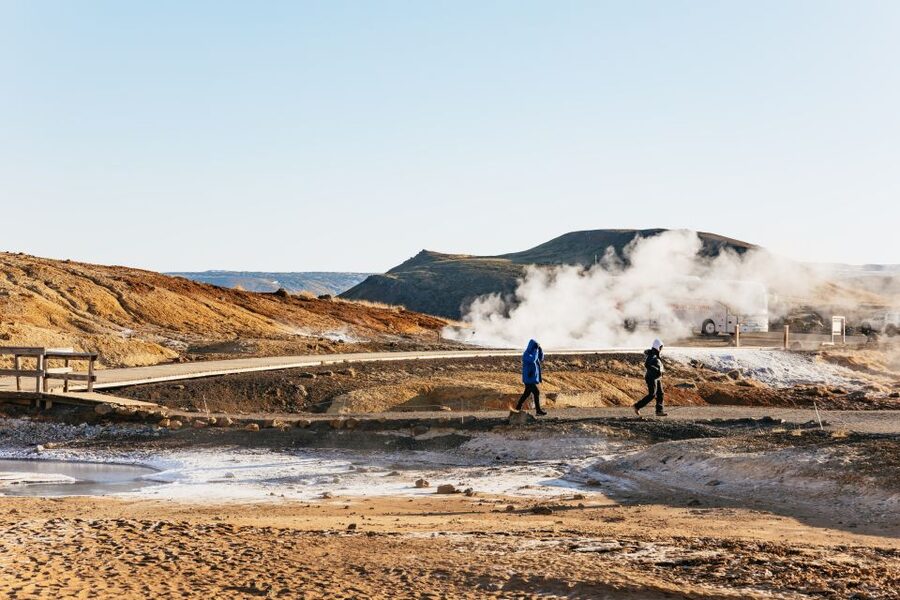 From Reykjavík: Volcanoes and Blue Lagoon Day Trip - Transport, timing, and group comfort
