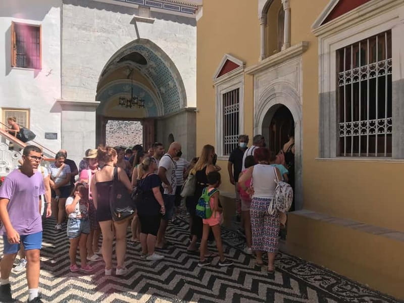 From Rhodes: Symi Island and Panormitis Monastery Day Trip - The optional Nymporio Bay swimming stop