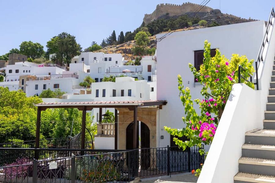 From Rhodes Town: Day Trip to Lindos - The drive south and the panoramic photo stop