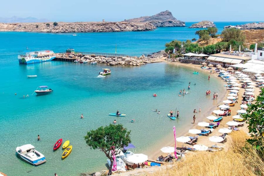 From Rhodes Town: Day Trip to Lindos - Pickup from Rhodes Town, hotels, and the cruise port
