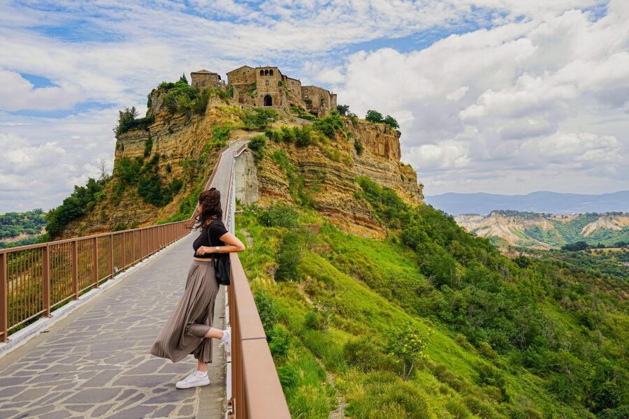 From Rome: Bagnoregio & Orvieto Day Trip with Wines & Lunch - Leaving Rome from Piazza del Popolo