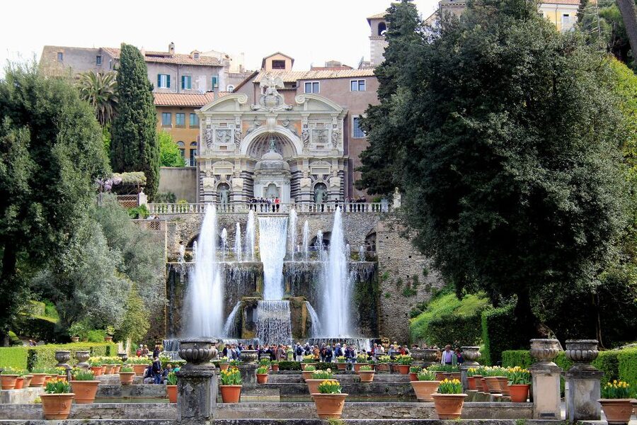 From Rome: Hadrian's Villa & Villa d'Este Day Trip & Lunch - Leaving Rome for Tivoli