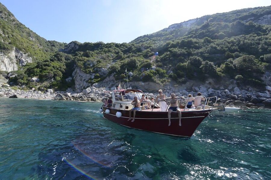 From Salerno: Day Trip to Amalfi Coast by Boat with Drinks - Swimming in clear coastal water