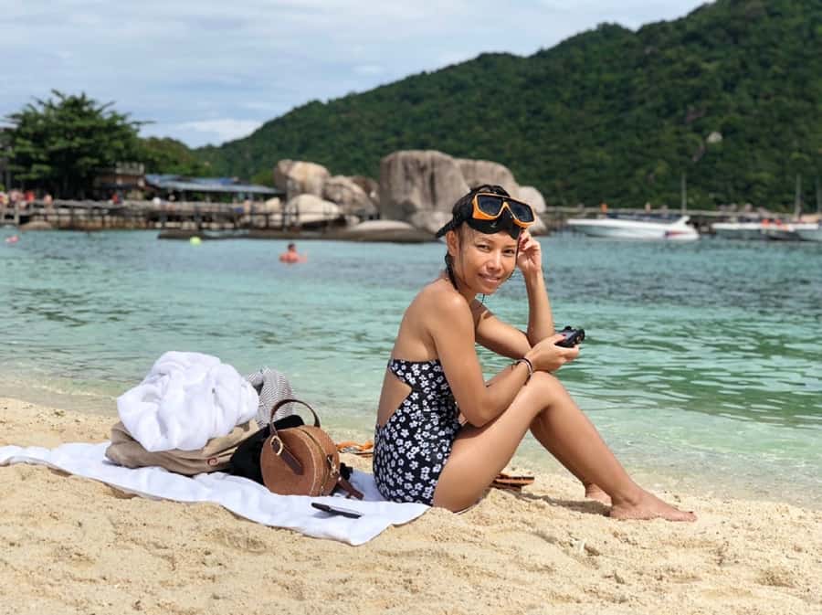 From Samui: Ko Tao and Koh Nang Yuan Speedboat Day Trip - Ao Muang and Mango Bay at Koh Tao
