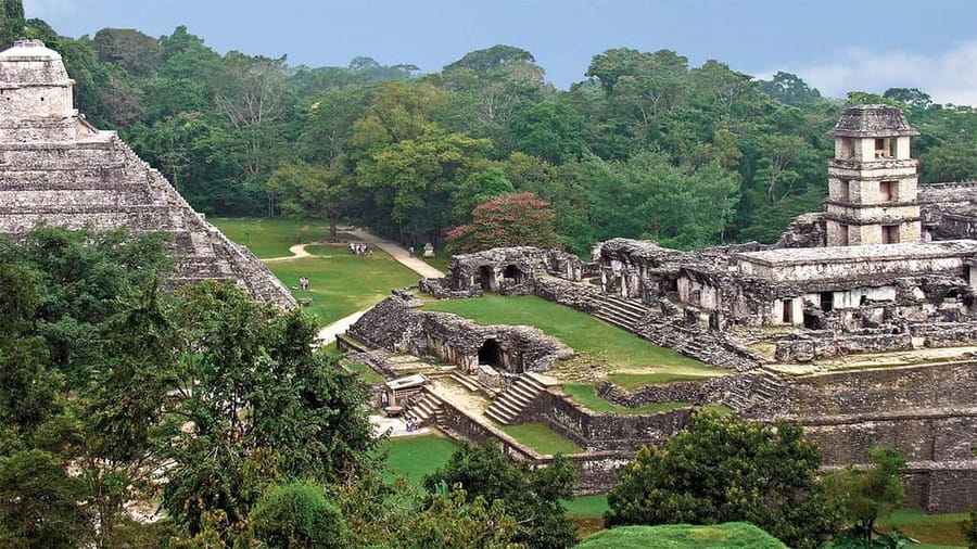From San Cristóbal: Agua Azul and Palenque Day Trip - Misol-Ha brings the cool jungle pause