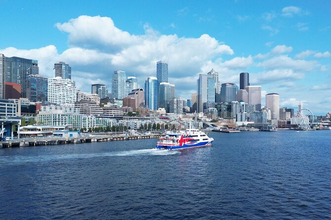 From Seattle: Round Trip by High Speed Ferry to Victoria, BC - The Three-Hour Crossing Through Puget Sound