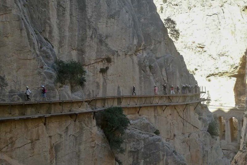 From Seville: Caminito del Rey Hike Day Trip - On the Caminito del Rey: dramatic views without the old danger