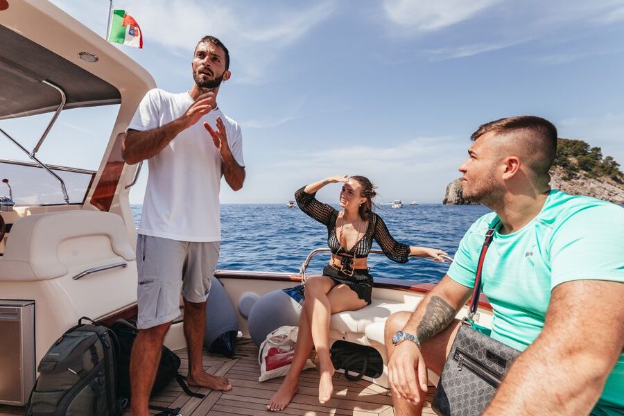 From Sorrento: Amalfi and Positano Full-Day Trip by Boat - Amalfi free time, from the harbor to the cathedral