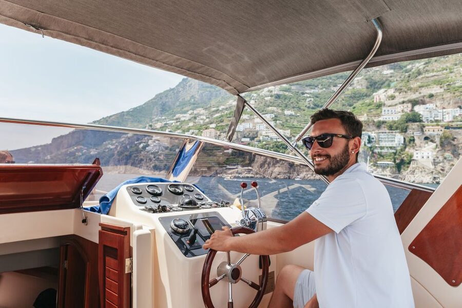 From Sorrento: Amalfi and Positano Full-Day Trip by Boat - Nerano swimming and snorkeling