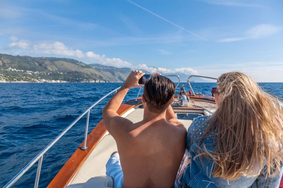 From Sorrento: Amalfi Coast Full-Day Trip by Boat - The first stretch along the Sorrento Coast